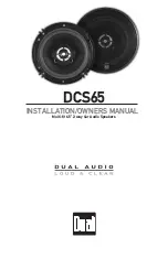 Preview for 13 page of Dual XD5210 Installation & Owner'S Manual