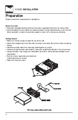 Предварительный просмотр 2 страницы Dual XD5250 Installation & Owner'S Manual