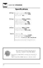 Предварительный просмотр 22 страницы Dual XDC100BT Installation & Owner'S Manual