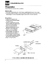 Предварительный просмотр 2 страницы Dual XDM6400 Installation & Owner'S Manual