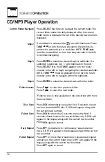 Preview for 12 page of Dual XDM6810 Installation & Owner'S Manual