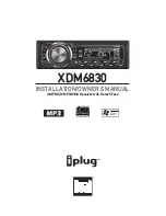 Предварительный просмотр 1 страницы Dual XDM6830 Installation & Owner'S Manual