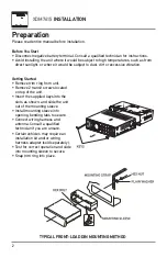 Предварительный просмотр 2 страницы Dual XDM7615 Installation & Owner'S Manual