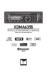 Preview for 1 page of Dual XDMA6355 Installation & Owner'S Manual