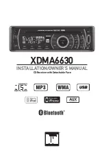 Предварительный просмотр 1 страницы Dual XDMA6630 Installation & Owner'S Manual