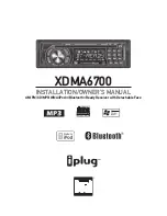 Preview for 1 page of Dual XDMA6700 Installation & Owner'S Manual