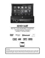 Preview for 1 page of Dual xdvd136bt Installation & Owner'S Manual