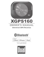 Preview for 1 page of Dual XGPS160 Owner'S Manual