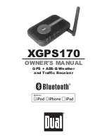 Dual XGPS170 Owner'S Manual preview