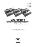 Preview for 1 page of Dual XPA2100 Installation & Owner'S Manual