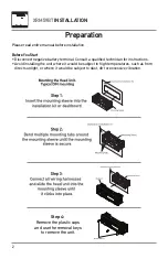 Предварительный просмотр 2 страницы Dual XRM59BT Installation & Owner'S Manual