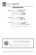 Preview for 12 page of Dual XRM69RGB Installation & Owner'S Manual