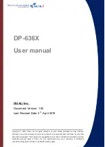 Duali DP-636X User Manual preview