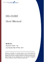 Duali DQ-CUBE User Manual предпросмотр