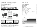 Preview for 2 page of Dualit 3 in 1 Coffee machine Instruction Manual & Guarantee