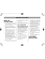 Preview for 4 page of Dualit 6 LITRE SOUPKETTLE Instructions And Guarantee