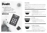 Preview for 15 page of Dualit 84516 Instruction Manual & Guarantee