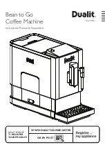 Предварительный просмотр 1 страницы Dualit 85172 Instruction Manual & Guarantee