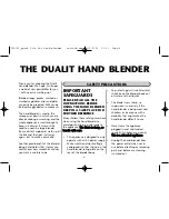 Preview for 4 page of Dualit 88810 Instruction Manual