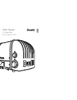 Preview for 1 page of Dualit AWS Instruction Manual & Guarantee