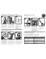 Preview for 5 page of Dualit Cino Instruction Manual & Guarantee