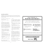 Preview for 11 page of Dualit Cino Instruction Manual & Guarantee