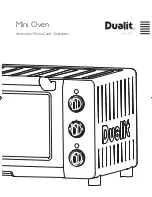 Preview for 1 page of Dualit CMO18 Instruction Manual And Guarantee