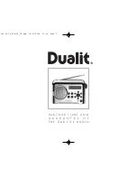 Preview for 1 page of Dualit DAB LITE RADIO Instructions And Guarantee