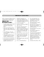 Preview for 4 page of Dualit DBL3 Instructions And Guarantee