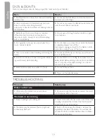 Preview for 12 page of Dualit DBL4 Instruction Manual & Guarantee