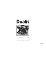 Dualit DCT 2 Instruction Manual preview