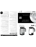 Предварительный просмотр 1 страницы Dualit DMF1 Instruction Manual