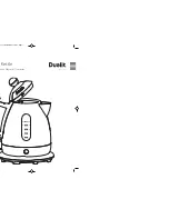 Dualit Jug Kettle Instruction Manual & Guarantee preview