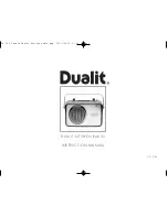 Dualit KITCHEN RADIO Instruction Manual предпросмотр