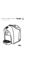 Dualit Piccolina Capsule Machine Instruction Manual & Guarantee preview