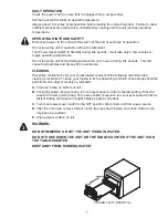 Предварительный просмотр 7 страницы Dualit QCS-2-800 Installation And Operation Instructions Manual