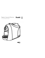 Preview for 1 page of Dualit Rapido Capsule Machine Instruction Manual & Guarantee