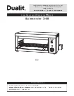 Dualit Sslsmsnder RSG1 Installation And Operating Manual preview