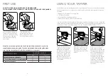 Preview for 4 page of Dualit Tamper Instruction Manual