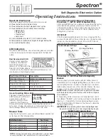 DualLite Spectron LZ15I Operating Instructions предпросмотр