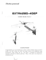 Предварительный просмотр 1 страницы Dualsky Extra 260 40 EP Assembly Manual