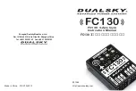 Preview for 1 page of Dualsky FC130 Instruction Manual