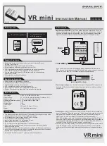 Dualsky VR mini Instruction Manual preview