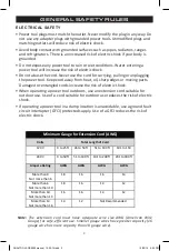 Preview for 4 page of Dualtools OS 3000 Owner'S Manual