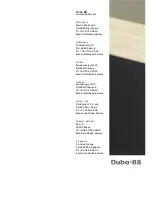 Preview for 16 page of Duba B8 CBD4 User Manual