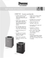 Ducane 2AC14 Specifications предпросмотр