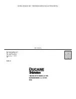 Preview for 68 page of Ducane Meridian 2020805 Owner'S Manual