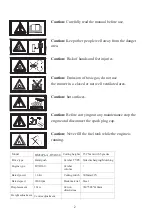 Предварительный просмотр 2 страницы Ducar 161CC Original Instructions Manual