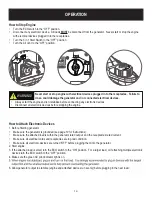 Preview for 14 page of Ducar D2000iS Operator'S Manual