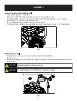 Предварительный просмотр 14 страницы Ducar GSW01A Operator'S Manual